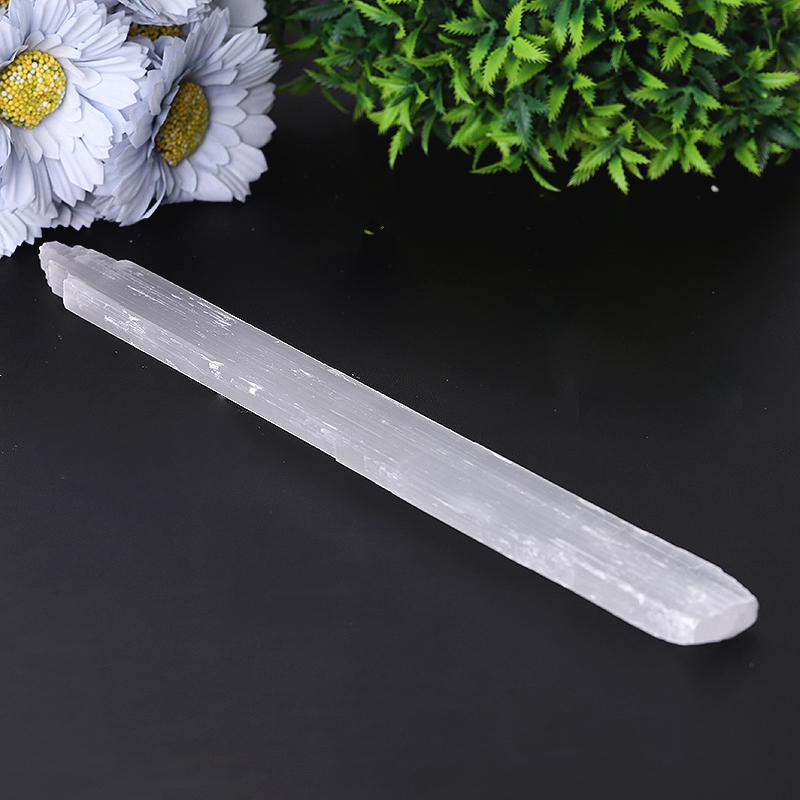 10,5" Selenit-Chakra-Kristallstab