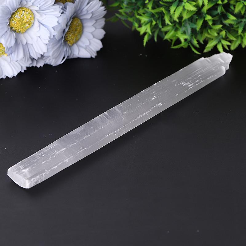 10,5" Selenit-Chakra-Kristallstab