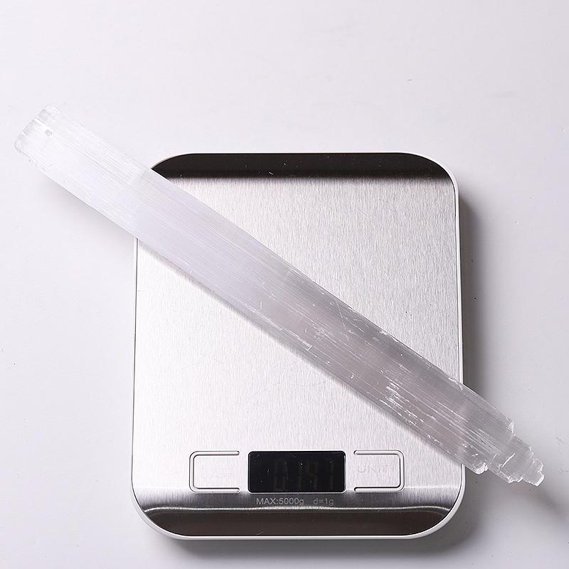 10,5" Selenit-Chakra-Kristallstab
