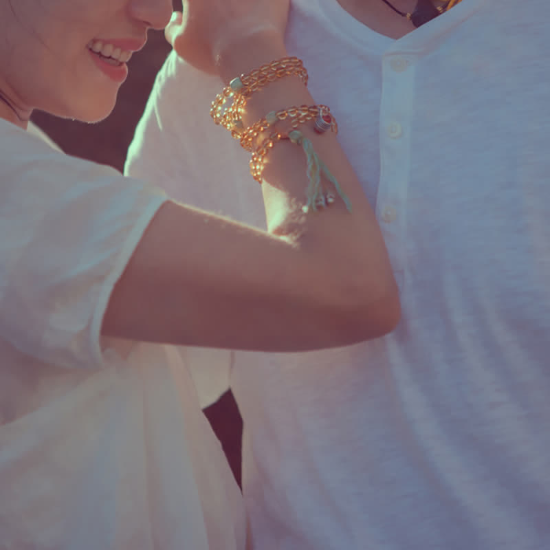 Mala-Armband mit 108 Citrin-Edelsteinperlen für Wohlstand und Schutz