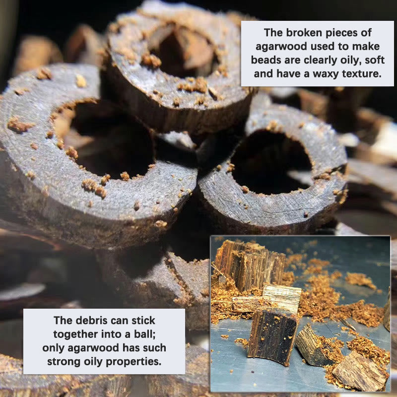 108 Perlen Mala Meditationsarmband mit Adlerholz, Cyan, Jade und Bernstein