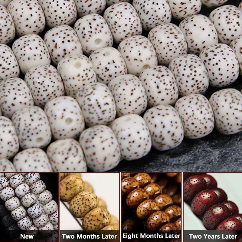 108 Perlen Bodhi Seed Mala Armband | Avalokitesvara Pixiu Guan Gong