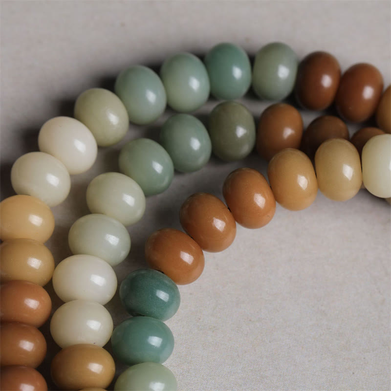 108 Perlen Bodhi Seed Mala Armband für Meditation Frieden