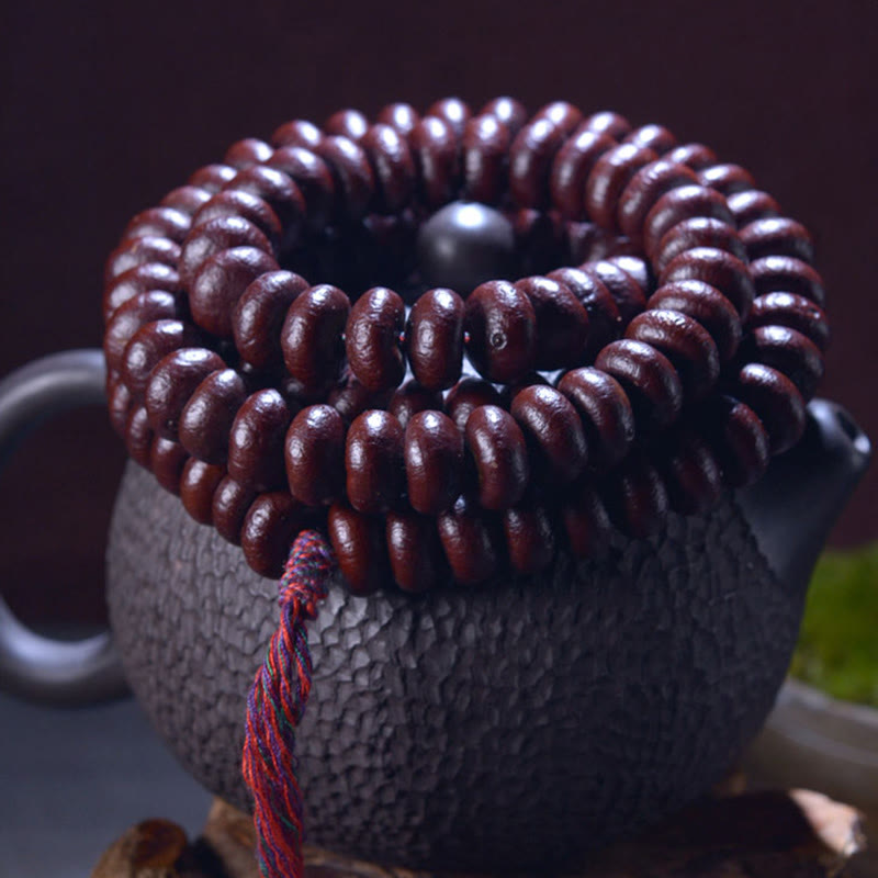 108 Perlen Lila Bodhi Seed Mala Armband Meditation