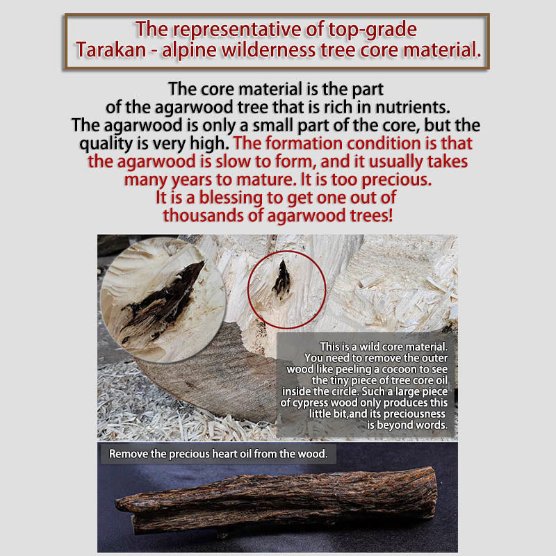 108 Perlen Tarakan Agarwood Holz Mala Armband zum Schutz