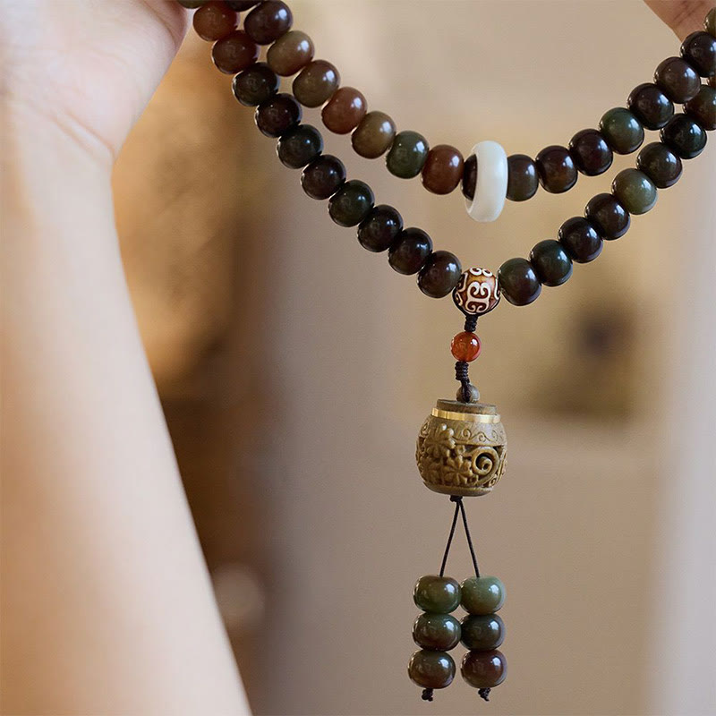 108 Bodhi Seed Mala Armband für spirituellen Schutz