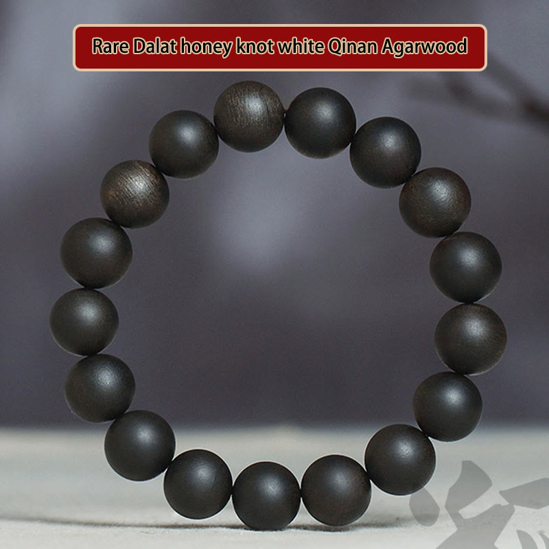 10 mm Adlerholz-Stärkearmband – seltenes Dalat White Qinan Sinking