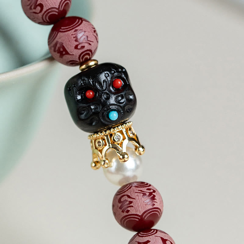 10 mm Bodhi Seed Om Mani Padme Hum Harmonie Armband