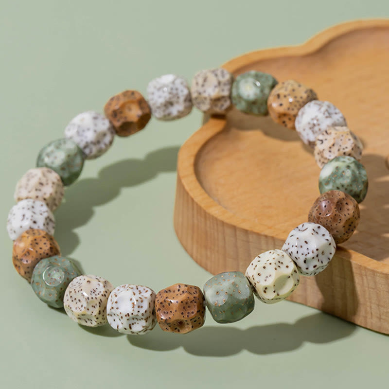 10 mm Bodhi-Samen-Spirituelles Armband für Reichtum und Glück