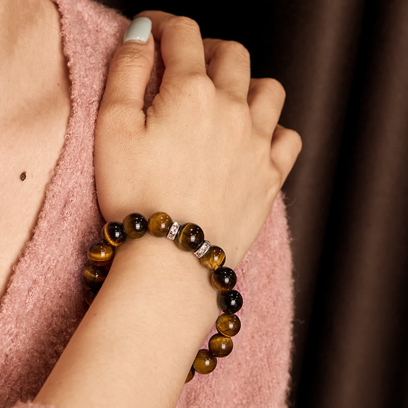 10 mm grünes Aventurin-Liebesherz-Balance-Armband