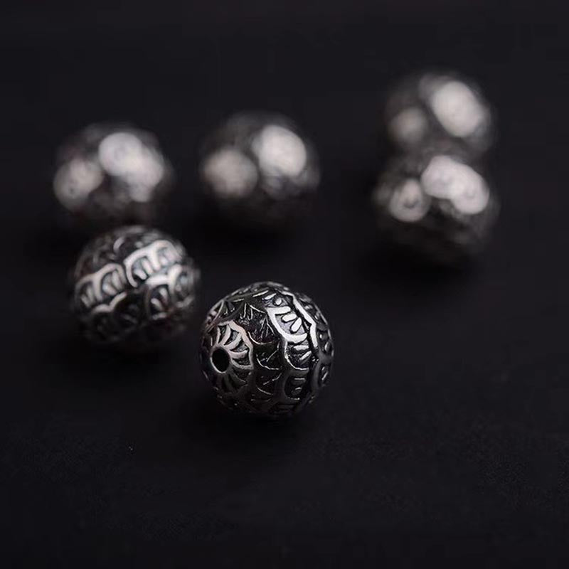 10 mm Lavastein-Armband zur spirituellen Heilung zur Erdung