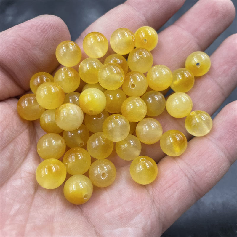 10 mm Quarzit-Jade-Konzentrationsarmband für Frieden und Ausgeglichenheit