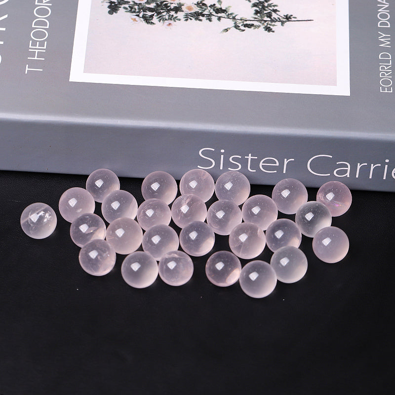 10mm Rose Quartz Sphere for Energy Healing and Meditation