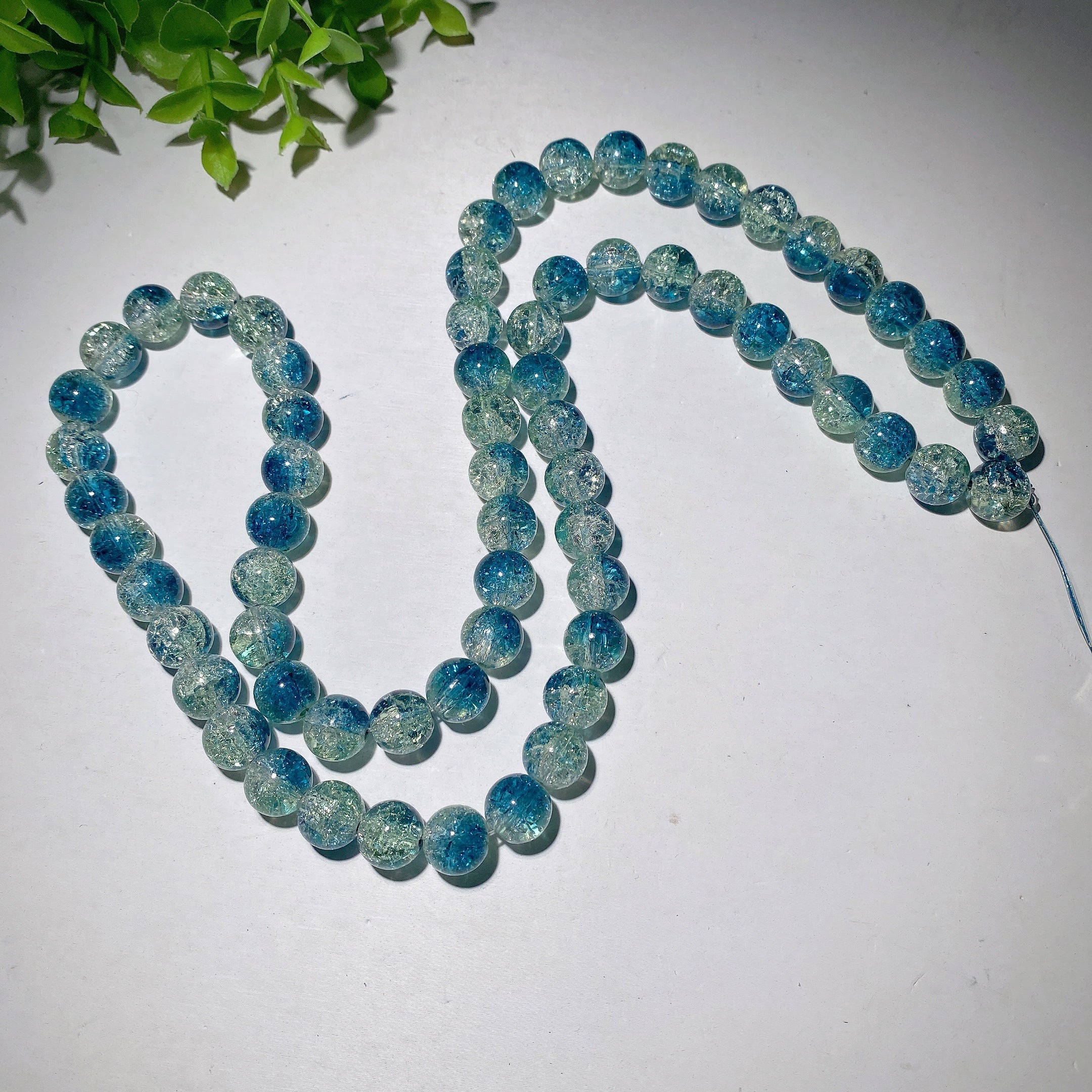 12mm Colorful Crackled Crystal Beads for Spiritual Jewelry Making