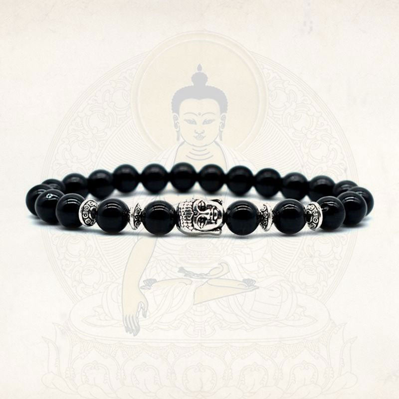 8mm Amethyst Love Healing Bracelet for Spiritual Balance