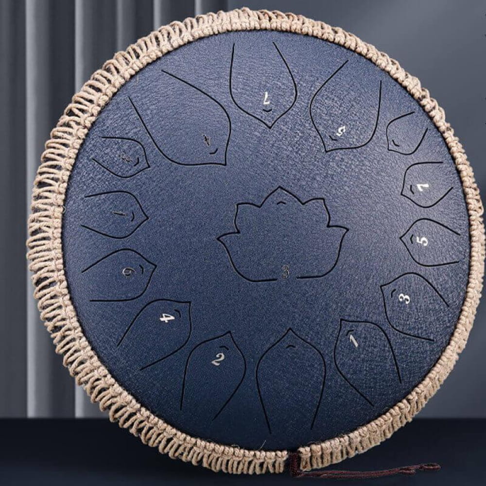 14-Inch 15-Note C Major Steel Tongue Drum - Steel Tongue Drum - On sale