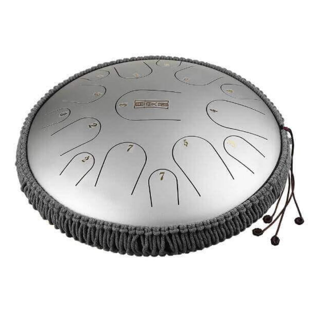 14 Inch Titanium Steel Tongue Drum 15 Note for Yoga Meditation - Steel Tongue Drum - On sale