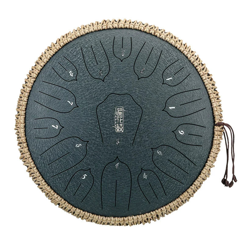 14" professionelle 15-tönige C/D-Dur-Stahlzungentrommel 