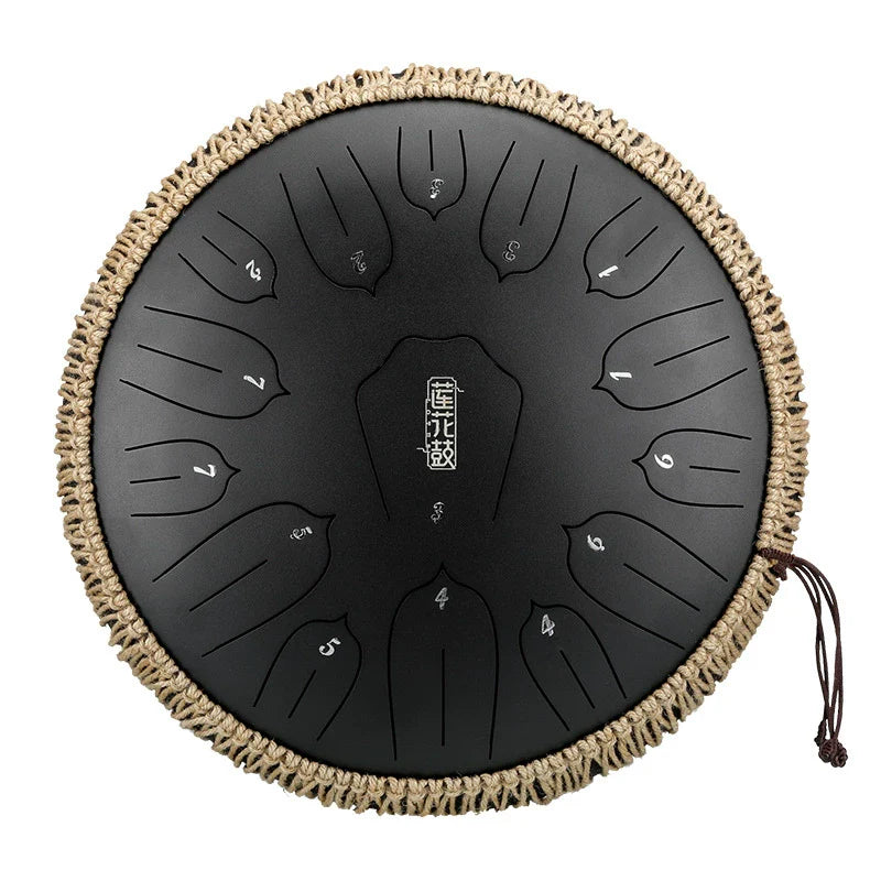 14" professionelle 15-tönige C/D-Dur-Stahlzungentrommel 