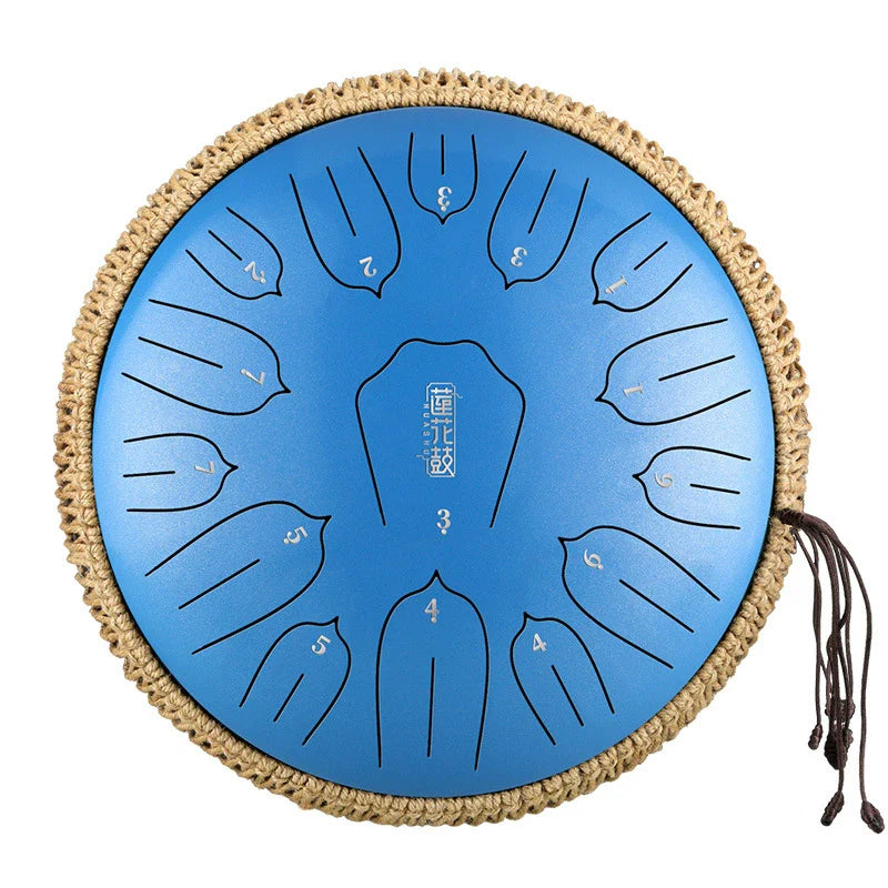 14" professionelle 15-tönige C/D-Dur-Stahlzungentrommel 