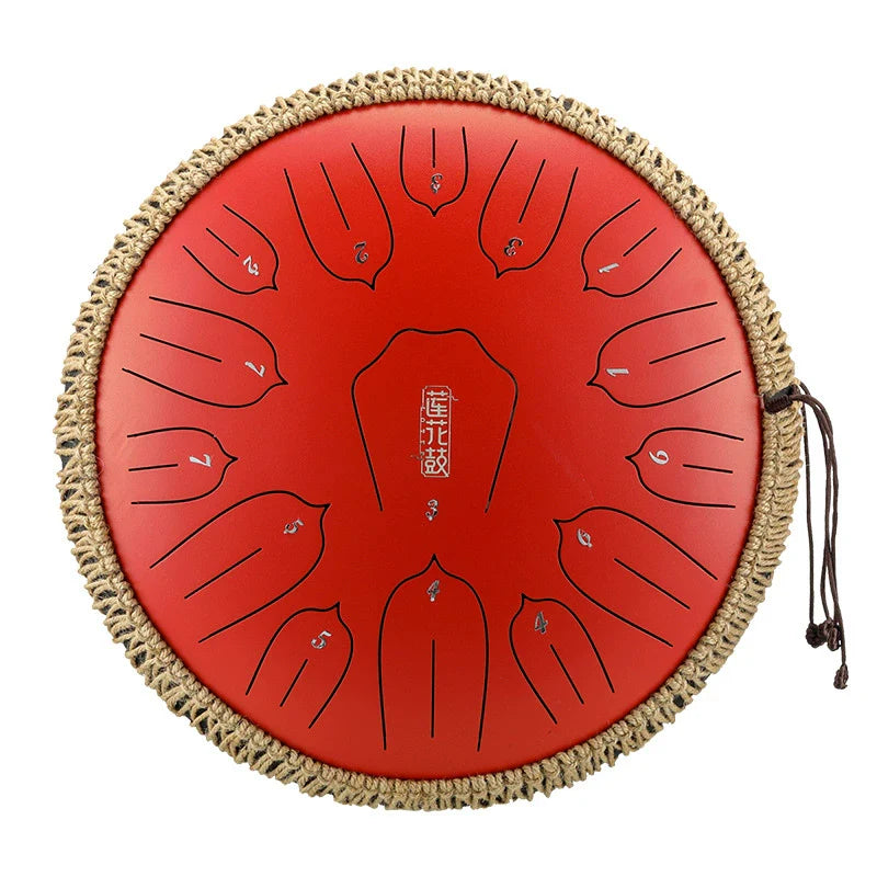 14" professionelle 15-tönige C/D-Dur-Stahlzungentrommel 