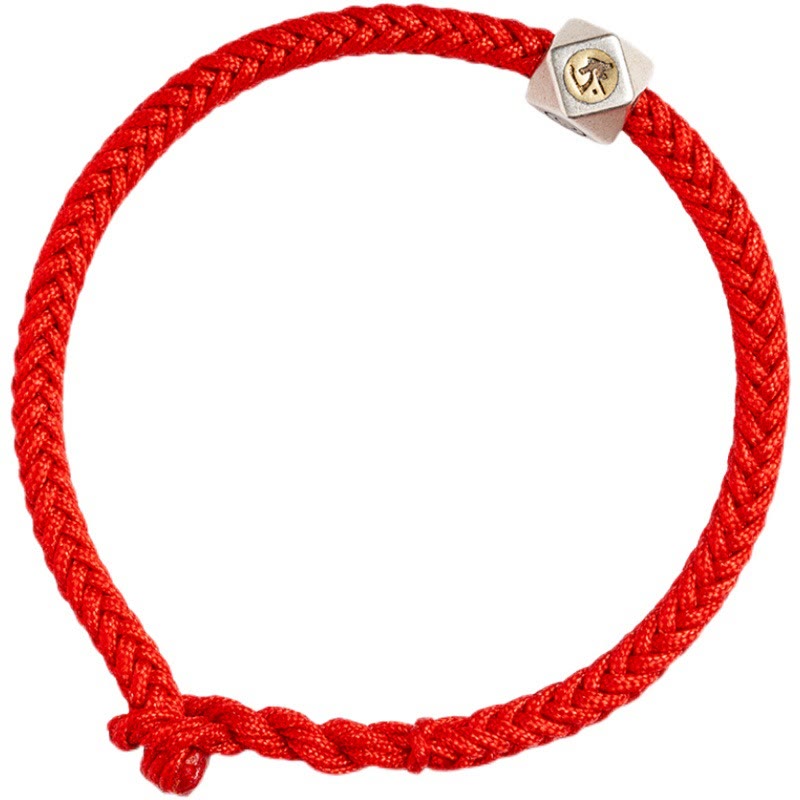 925 Sterling Silver Chinese Zodiac Luck Protection Bracelet