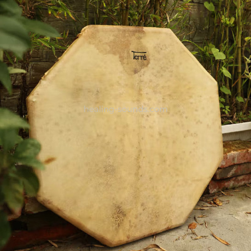 16" bis 28" Achteck-Schamanische Rahmentrommel, Ziegenhaut handgefertigt