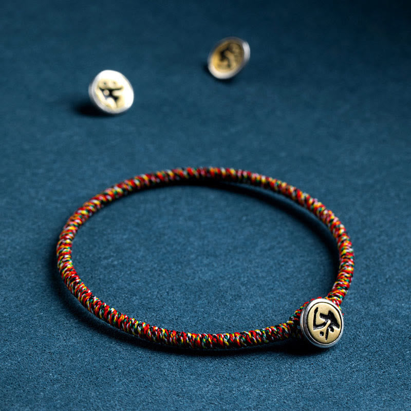 925 Sterling Silver Chinese Zodiac Protection Bracelet 15cm
