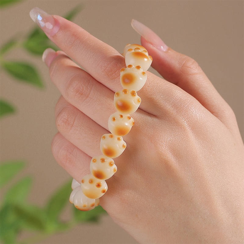 16 mm Bodhi Seed Spirituelles Armband für Frieden und Weisheit
