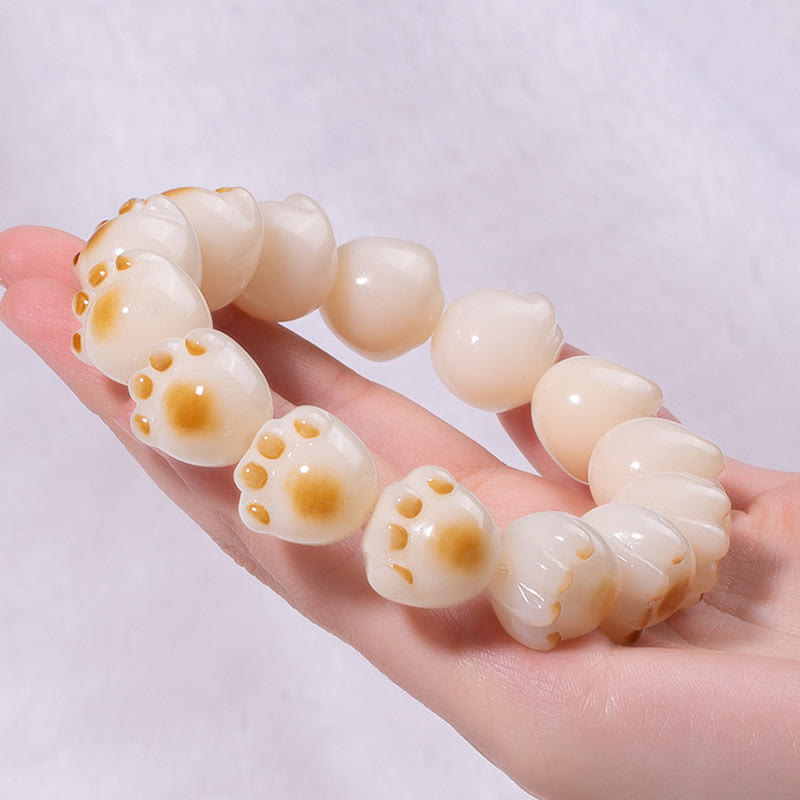 16 mm Bodhi Seed Spirituelles Armband für Frieden und Weisheit