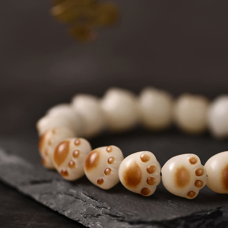 16 mm Bodhi Seed Spirituelles Armband für Frieden und Weisheit