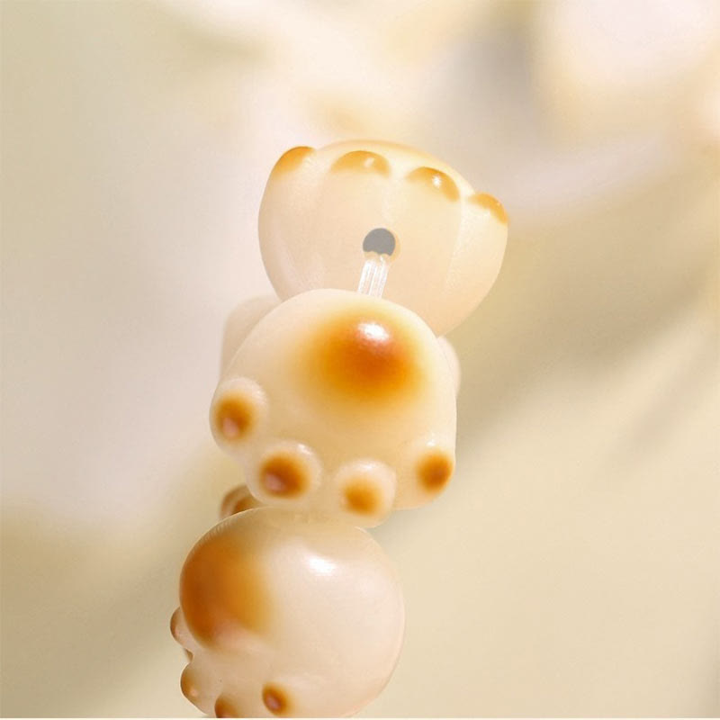 16 mm Bodhi Seed Spirituelles Armband für Frieden und Weisheit