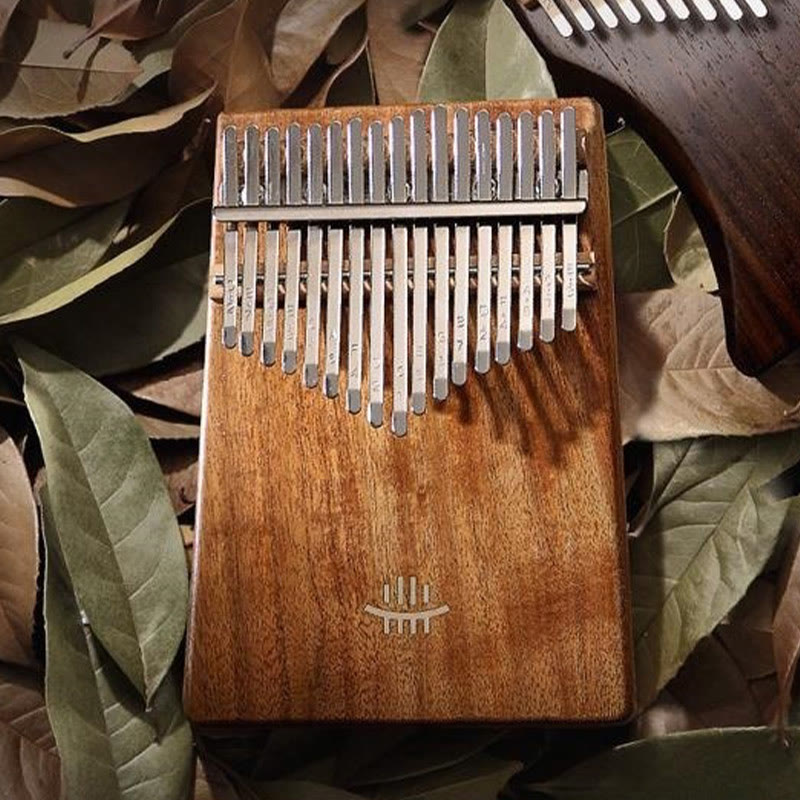 Kalimba mit 17 Tasten aus Ahornholz | Meditationszubehör