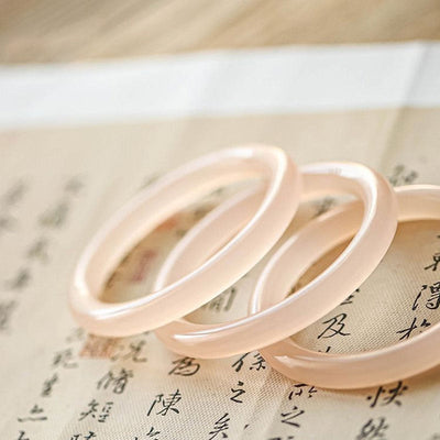 52 mm rosa Jade-Armband zur Selbstliebe für Harmonie und Frieden