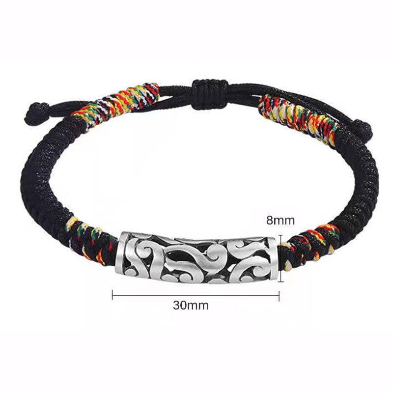 Copper Auspicious Clouds Luck String Bracelet
