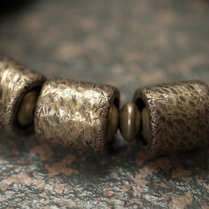 Unisex Ebony Wood Bracelet for Meditation and Inner Peace