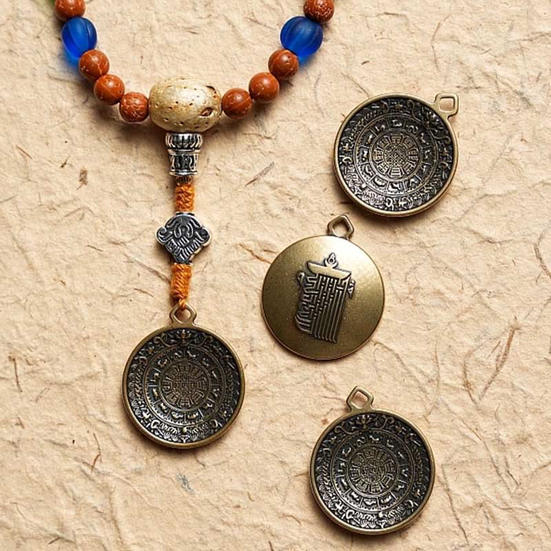108 Perlen Bodhi Seed Mala Armband Halskette für Weisheit und Frieden
