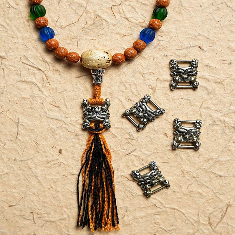 108 Perlen Bodhi Seed Mala Armband Halskette für Weisheit und Frieden