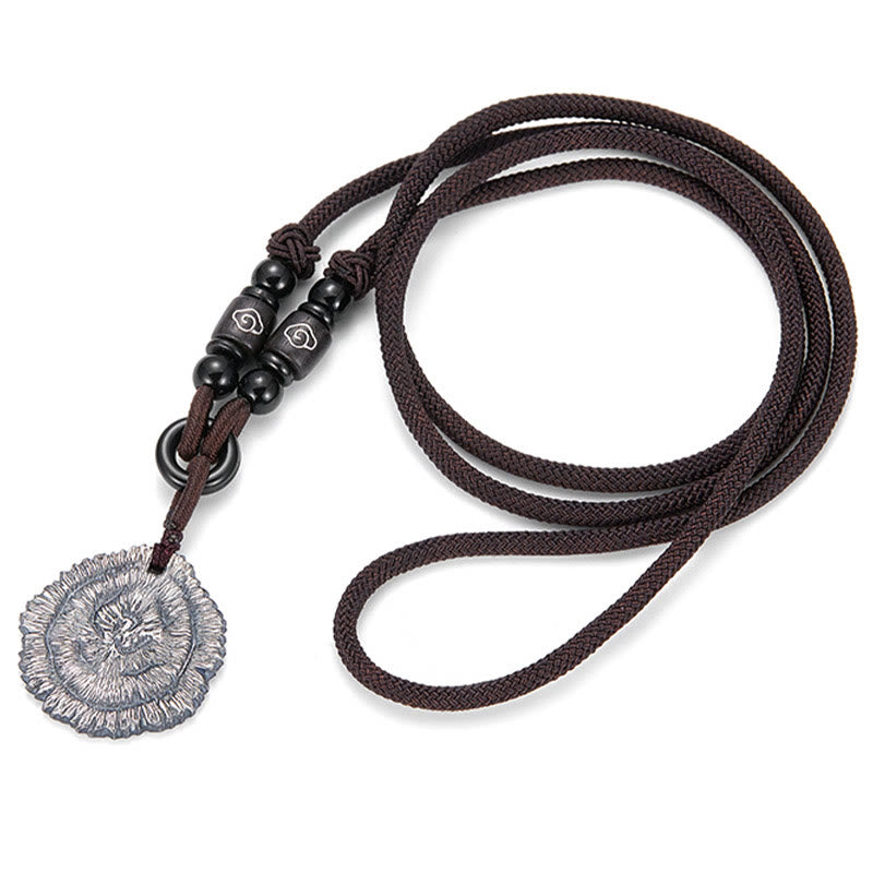 999 Sterling Silber Sophora Flavescens Spirituelle Halskette zum Schutz