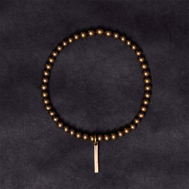 Copper Brass Beads Self-Care Spiritual Bracelet Unisex