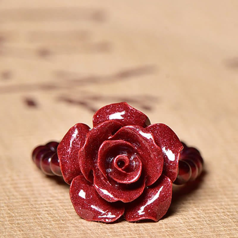 Cinnabar Garnet Concentration Ring for Focus & Clarity