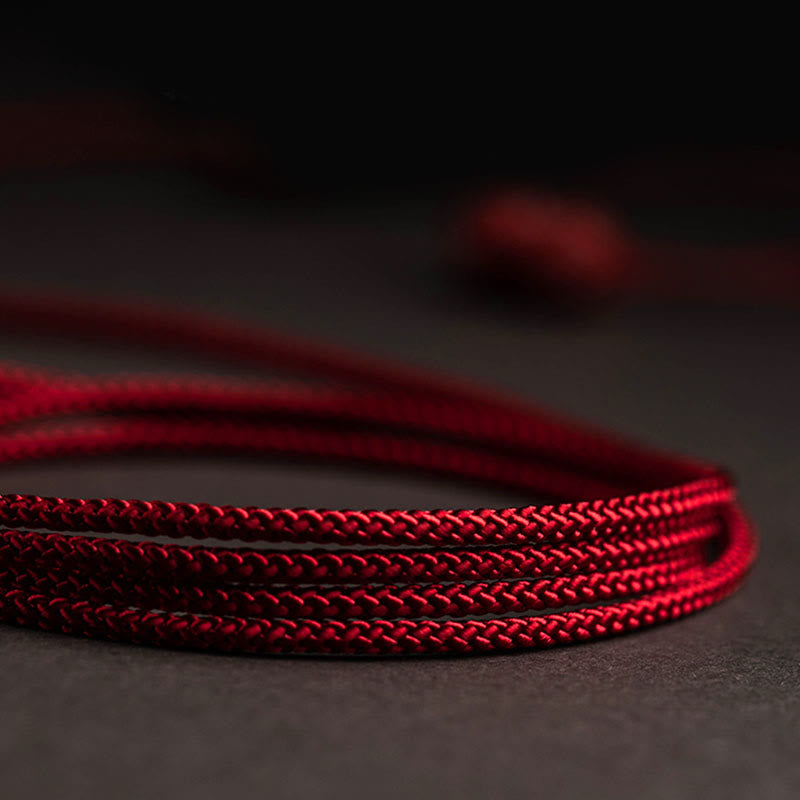 Cinnabar Gourd Red String Belly Chain for Calm & Blessing