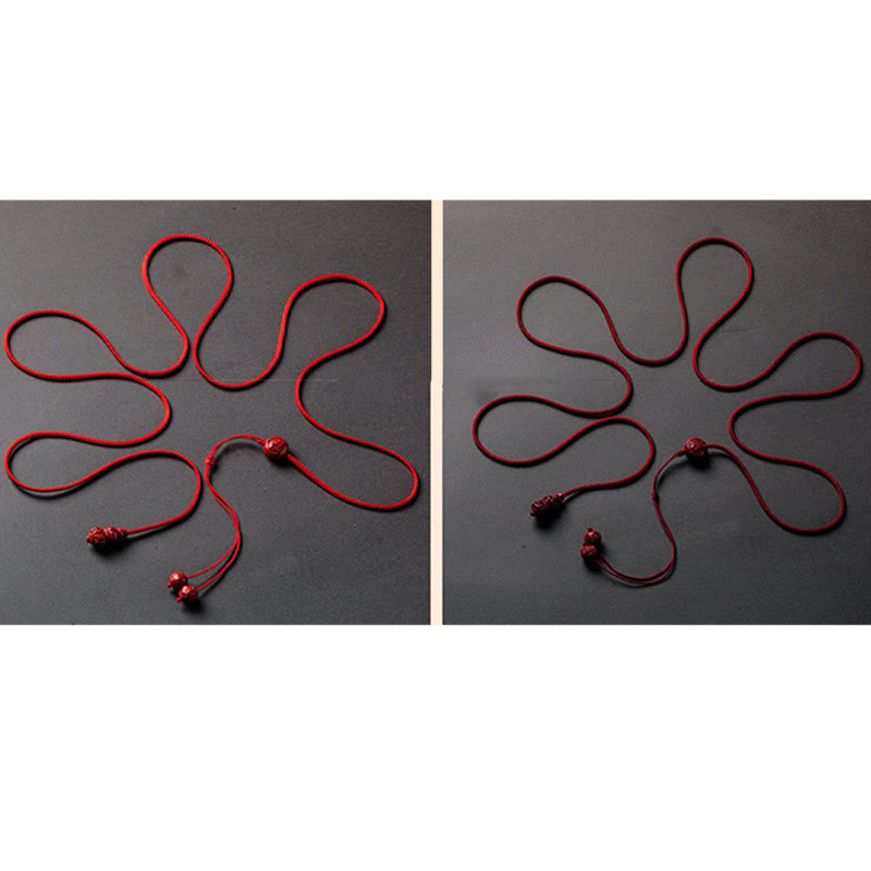 Cinnabar Gourd Red String Belly Chain for Calm & Blessing