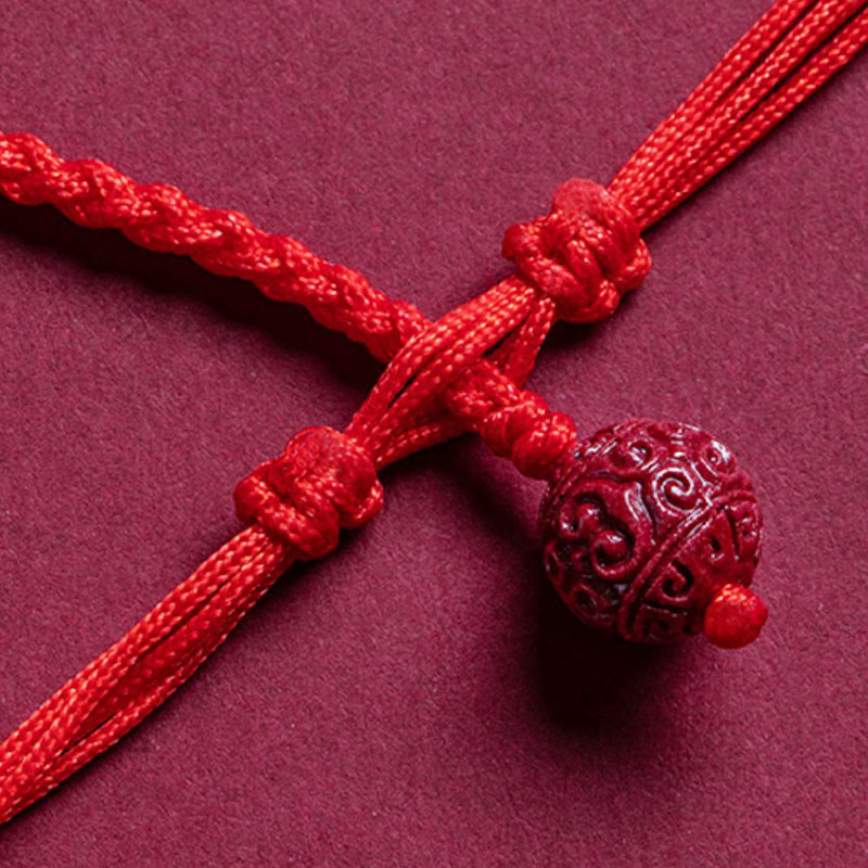 Cinnabar PiXiu Red String Belly Chain for Calm Blessing