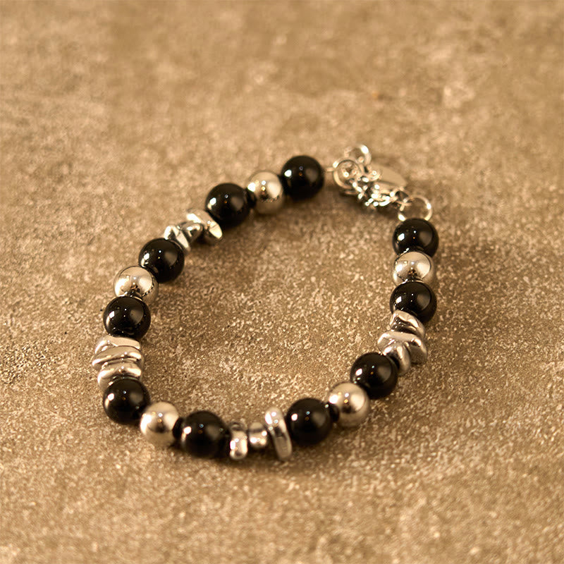 Black Onyx Spiritual Protection Bracelet Unisex