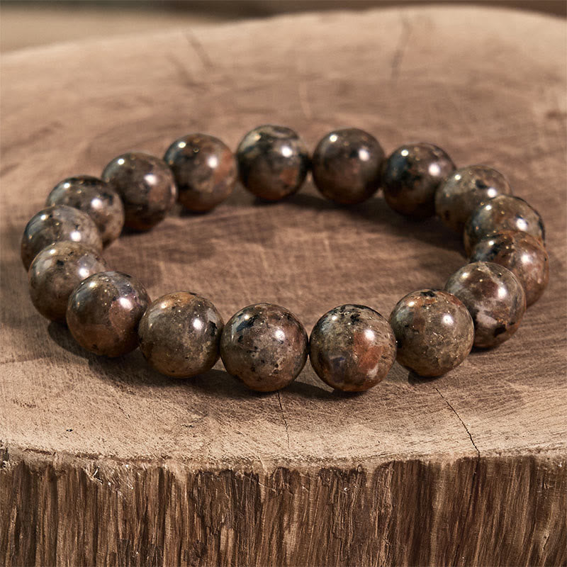 Yooperlite 8mm Spiritual Creativity Bracelet for Confidence