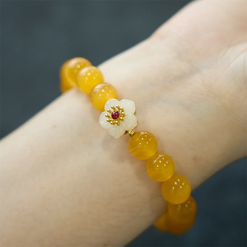 Cat's Eye Chrysoberyl Love Bracelet | Unique Healing Jewelry