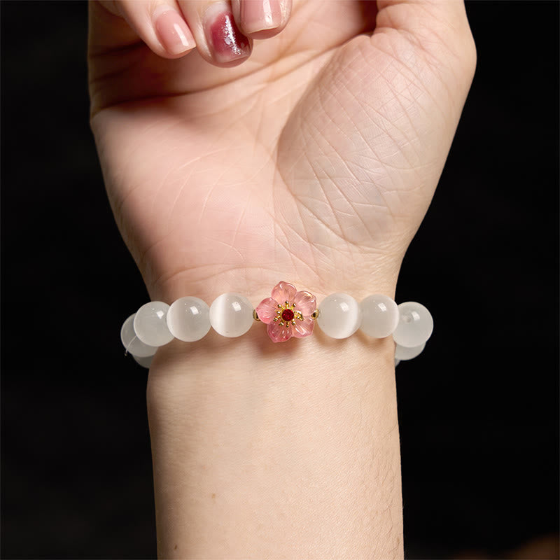 Cat's Eye Chrysoberyl Love Bracelet | Unique Healing Jewelry