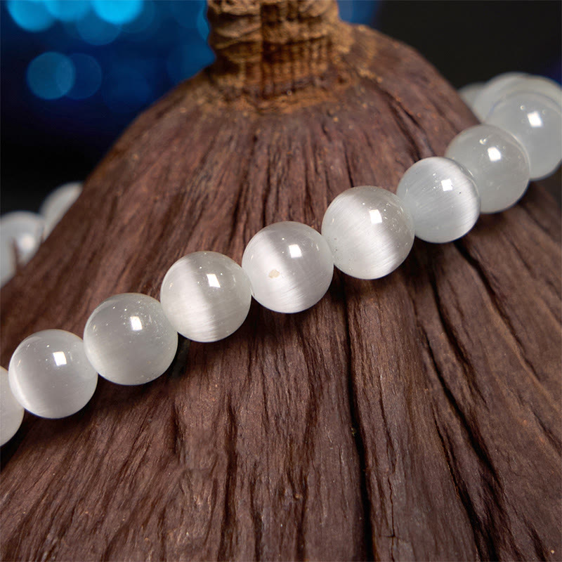 Cat's Eye Chrysoberyl Love Bracelet | Unique Healing Jewelry