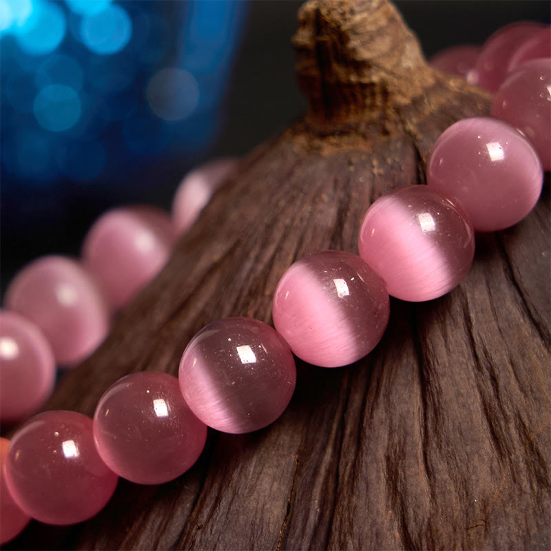 Cat's Eye Chrysoberyl Love Bracelet | Unique Healing Jewelry